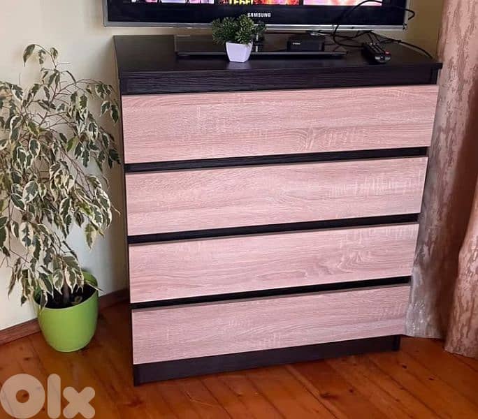 New Dresser 4 Drawers High Quality 0