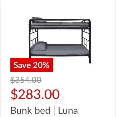 bunk bed