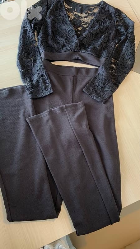 Brazilian-made jumpsuit  (with lace details) 0