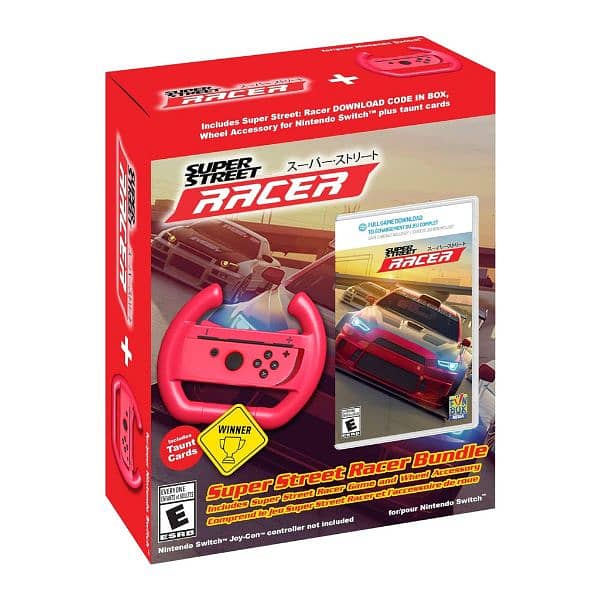Nintendo Switch racing bundle (game + accessories) 1