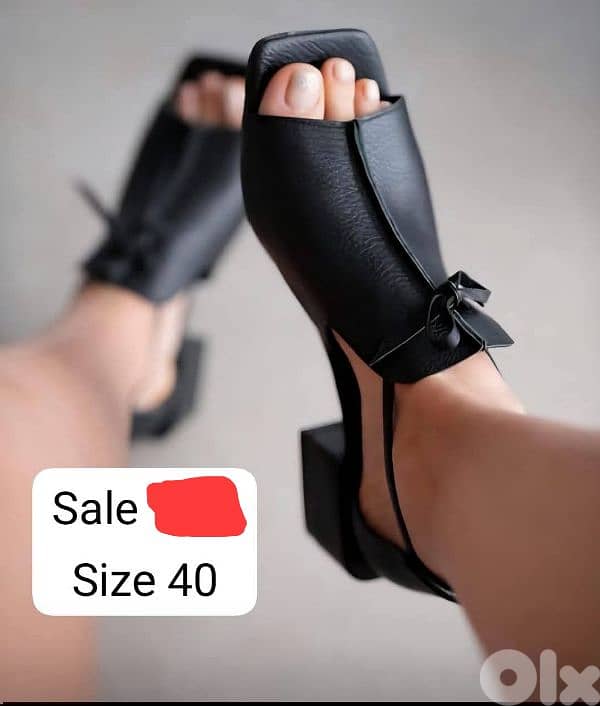 black shoes size 40 0