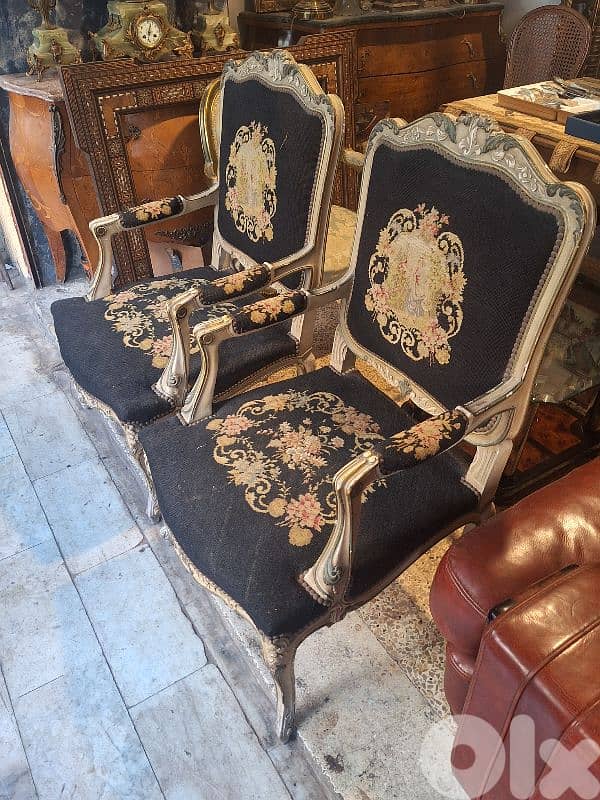 2 antique aubisson handmade bergers 1