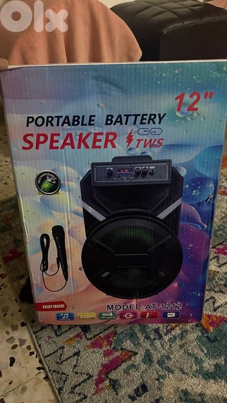 portable battery speaker 0