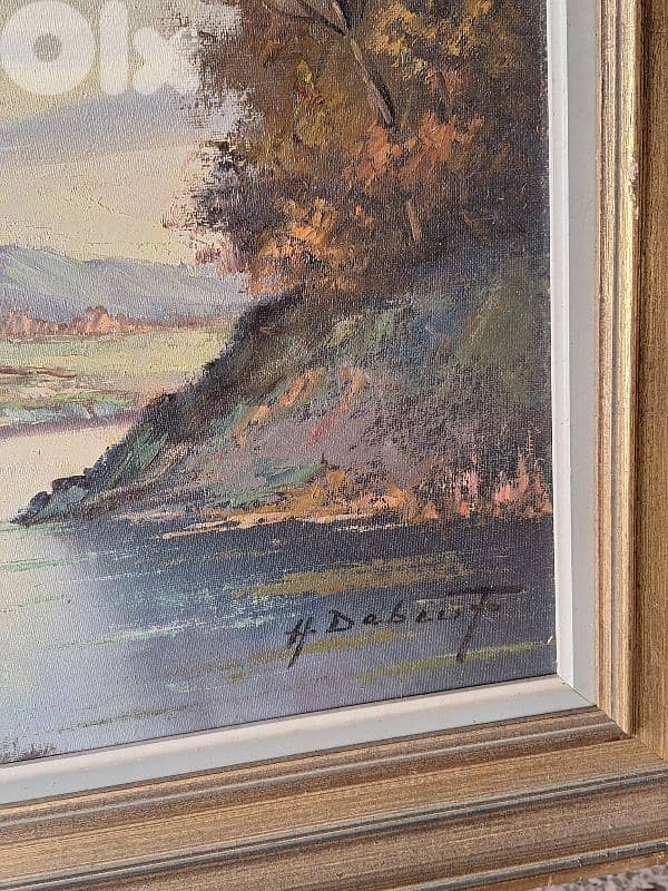 antique handpainted oilpainting 2