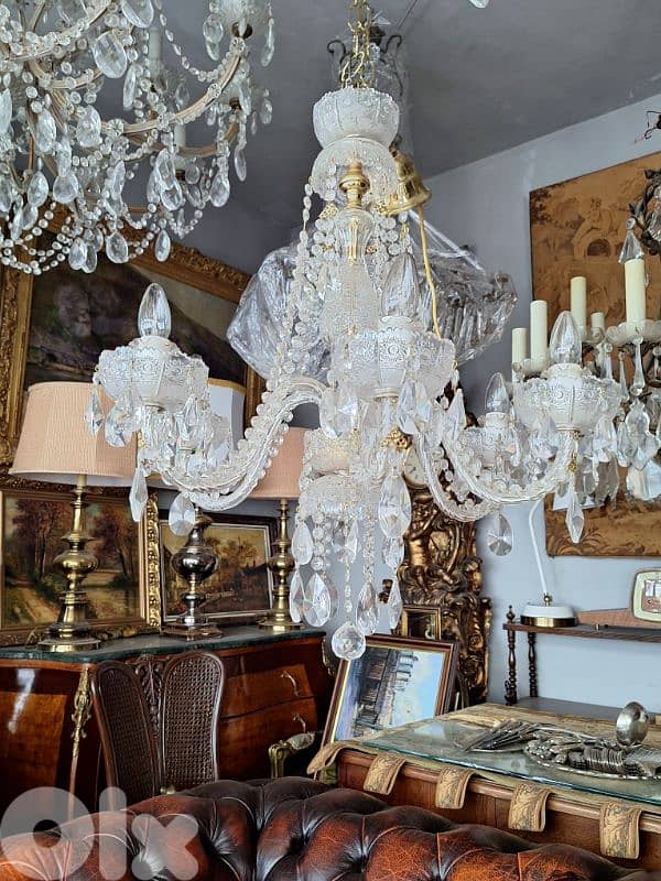 czech original crystal chandelier 3