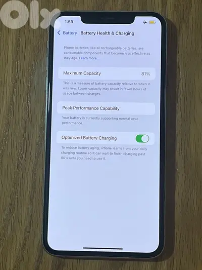 iPhone xs max 256gb super ndeef