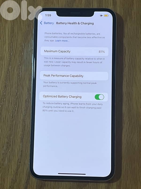 iPhone xs max 256gb super ndeef 0