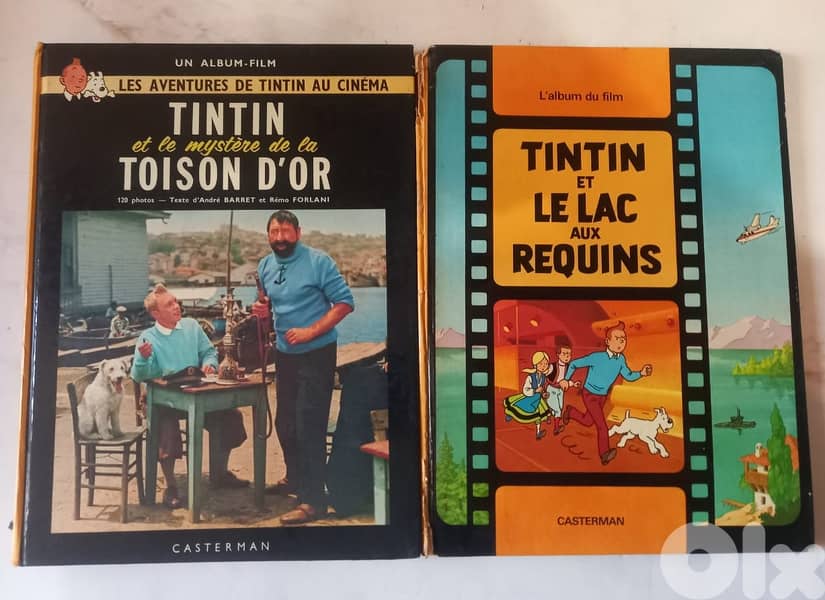 2 Tintin BD film albums 0