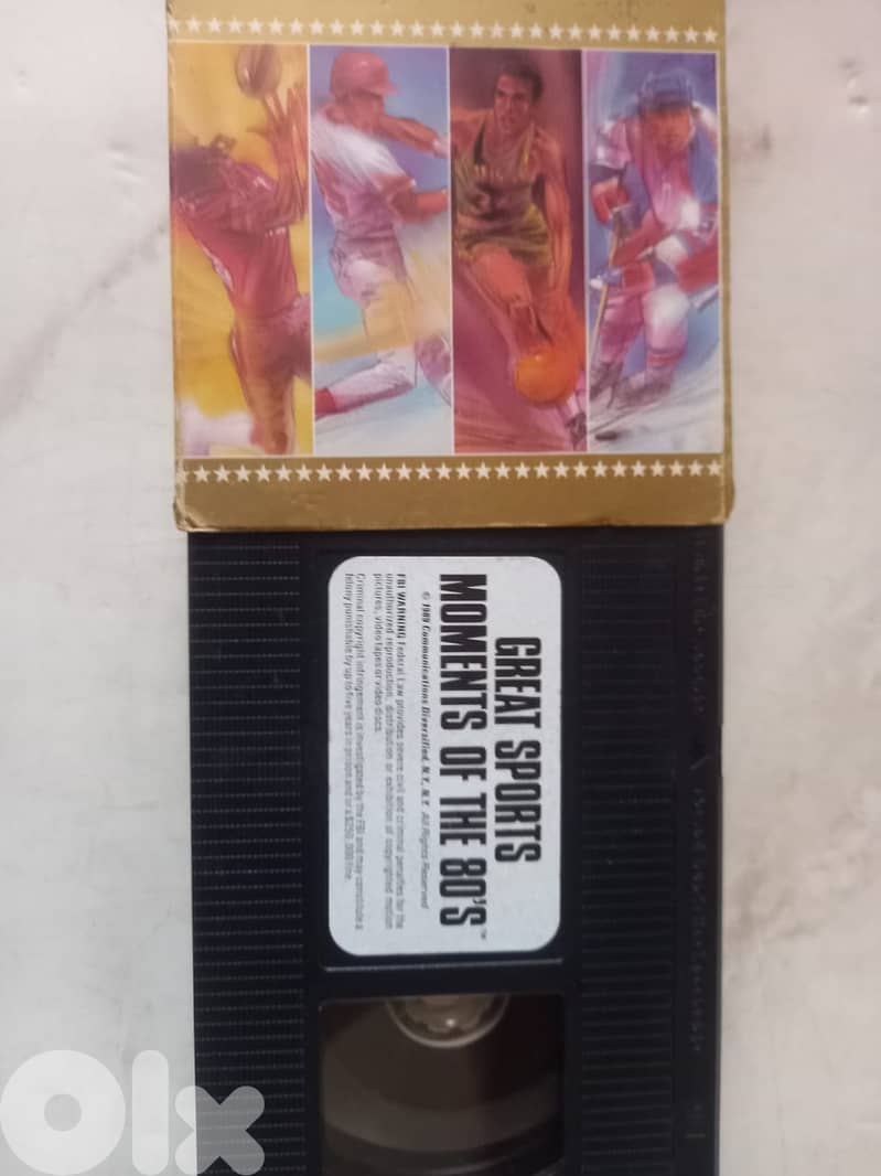 Great Sports Moments of the 80s VHS 0