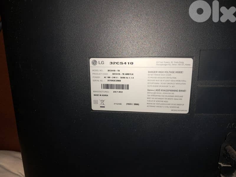 lg gd condition tv 0
