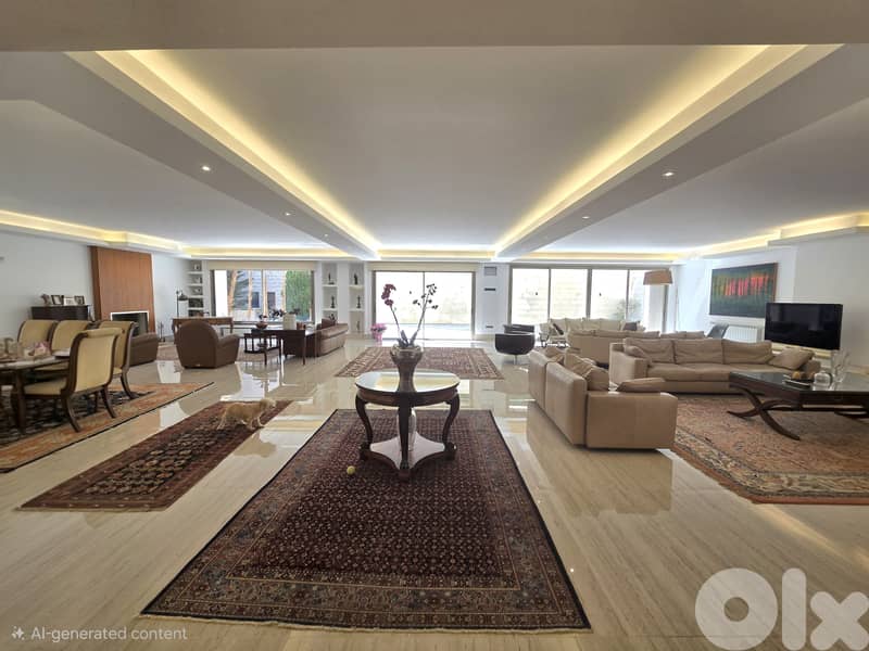 For Rent – Luxury Terrace Apartment in Rabieh 0