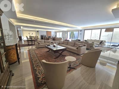 For Rent – Luxury Terrace Apartment in Rabieh
