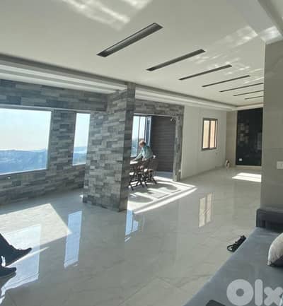 RWK139RH - Apartment for Sale in jeita  with Mountain and sea view