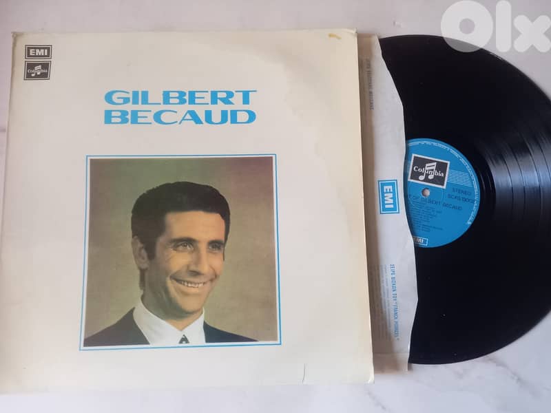 Portrait Of Gilbert Bécaud Vinyl combination 0