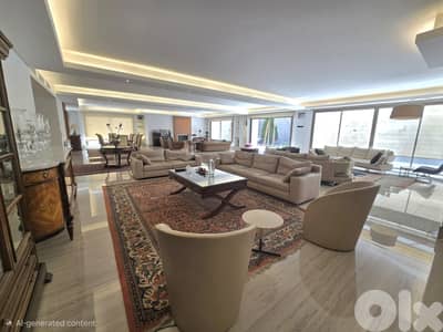 Prestigious Terrace Apartment for Sale in Rabieh