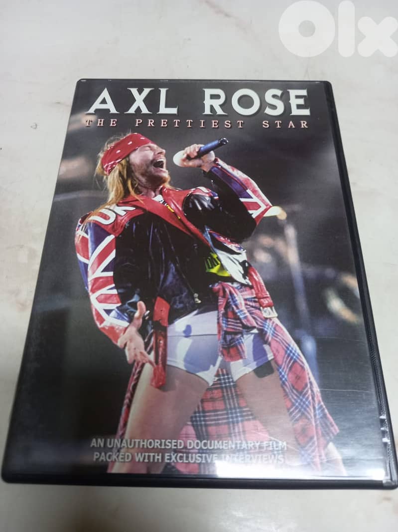 Axl Rose (guns n roses)- The Prettiest Star (DVD, 2005) 0