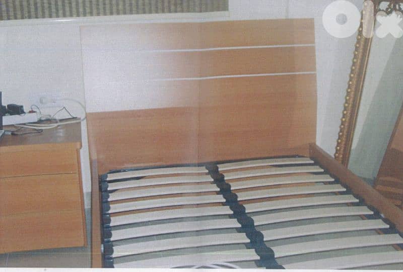 2 lits et table de chevet+chiffonniere 0