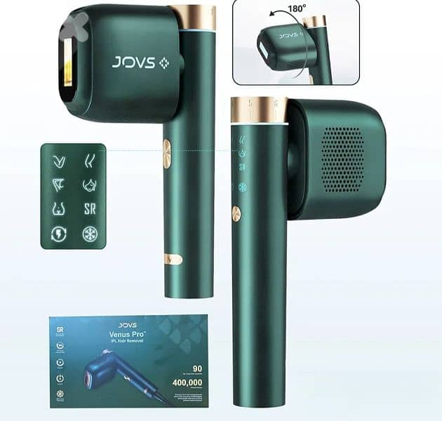 JOVS Laser Hair Removal, Venus Pro IPL with ice cooling tech 0