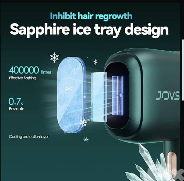 JOVS Laser Hair Removal, Venus Pro IPL with ice cooling tech 4
