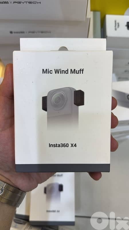 Insta360 Mic Wind Muff x4 0