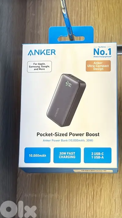 Anker powerbank 10k 22.5w pocket-sized power boost