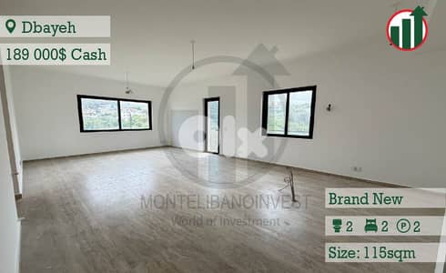 Brand New Apartment for Sale in Dbayeh!! Brand New Apartment for Sale in Dbayeh!!