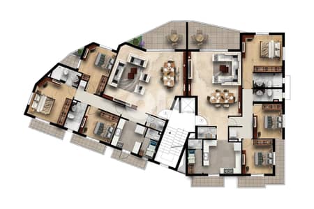 RWB156-1DL - Project apartment for sale in Batroun