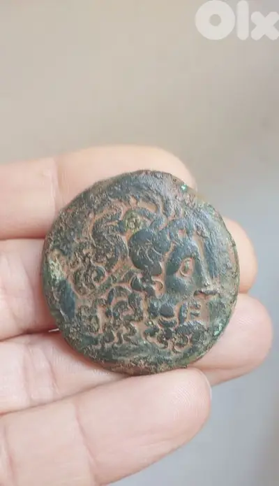 Ancient Greek  Coin Ptolemaic Kingdom of Eygpt Ptolemy VI year 180 BC