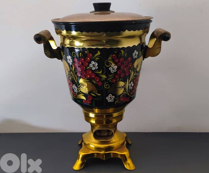 vintage Russian samovar 0