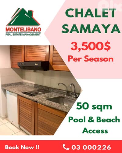 50 sqm Chalet For Rent in Samaya with Pool & Beach Access
