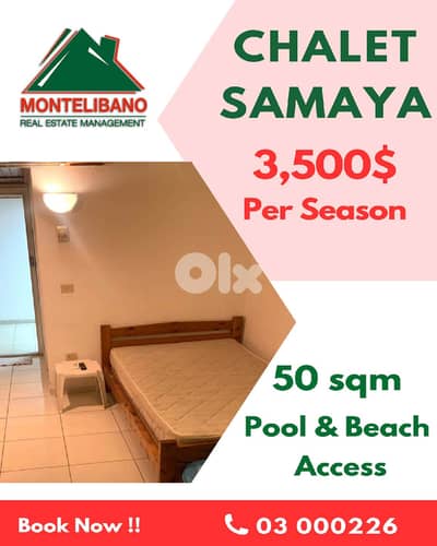 50 sqm Chalet For Rent in Samaya with Pool & Beach Access