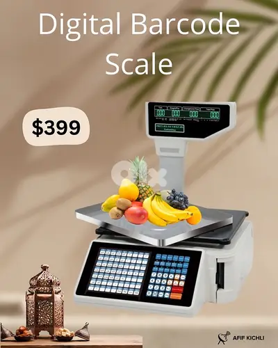Digital Barcode Scale