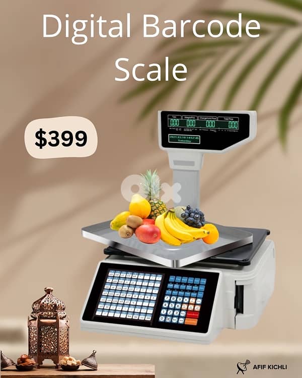 Digital Barcode Scale 0