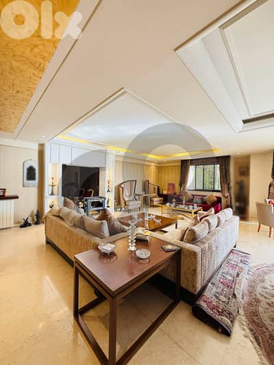 Sea View & Garden , Fully Furnished ,kfarhbab/كفرحباب REF#KI134825