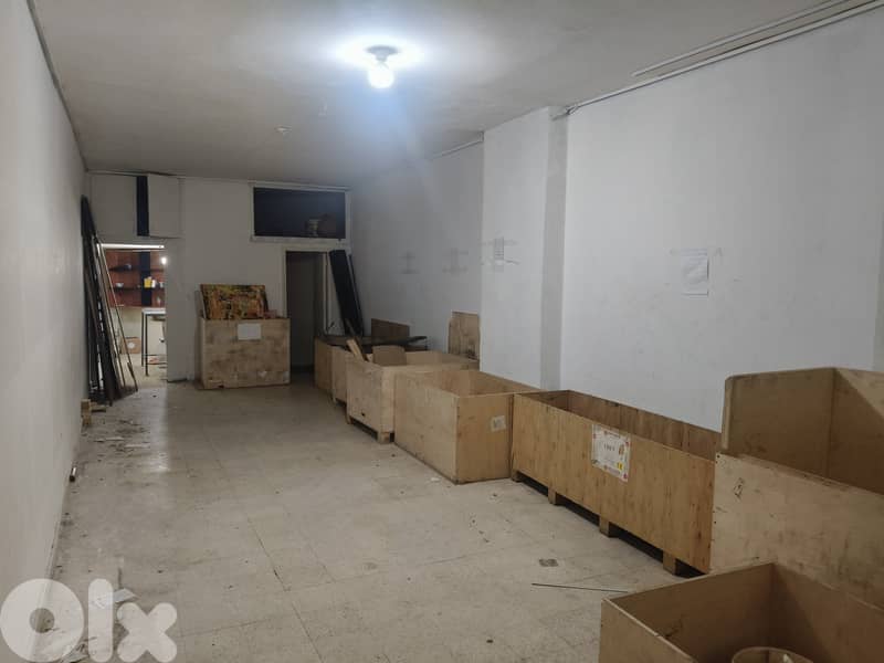RWK133MF - shop for rent in Zouk Mikael in a very prime location 0