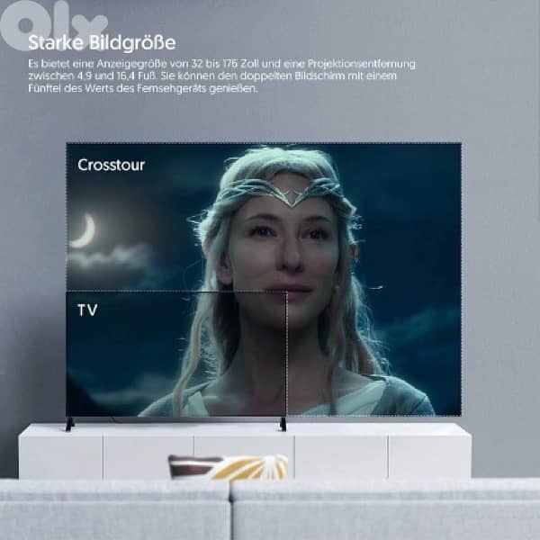 Crosstour P770 Mini Projector شاشة عرض 4