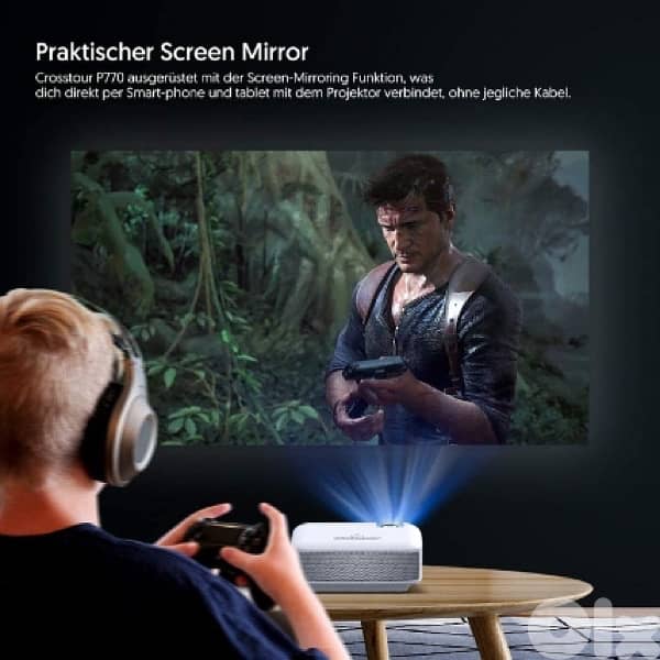 Crosstour P770 Mini Projector شاشة عرض 5