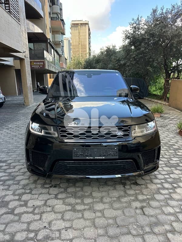 Range Rover Sport V6 HSE 2018 black on black (clean carfax) 0