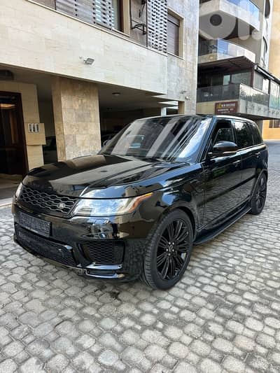Range Rover Sport V6 HSE 2018 black on black (clean carfax)