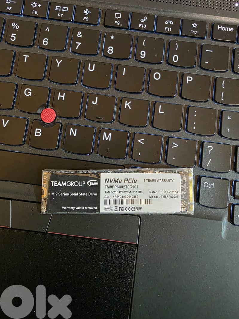 NVME 2 TB TEAMGROUP NEW WARRANTY 5 YRS 2