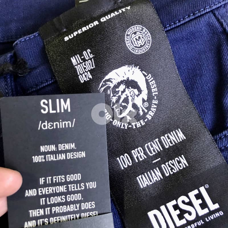 Diesel D-Strukt Jeans Wash 009ZF Navy Blue 34 - 32 13