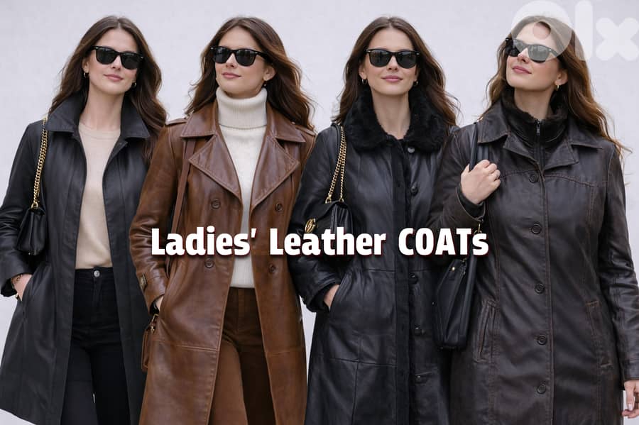 Leather, Polyestar & Poly-Cotton COATs 0