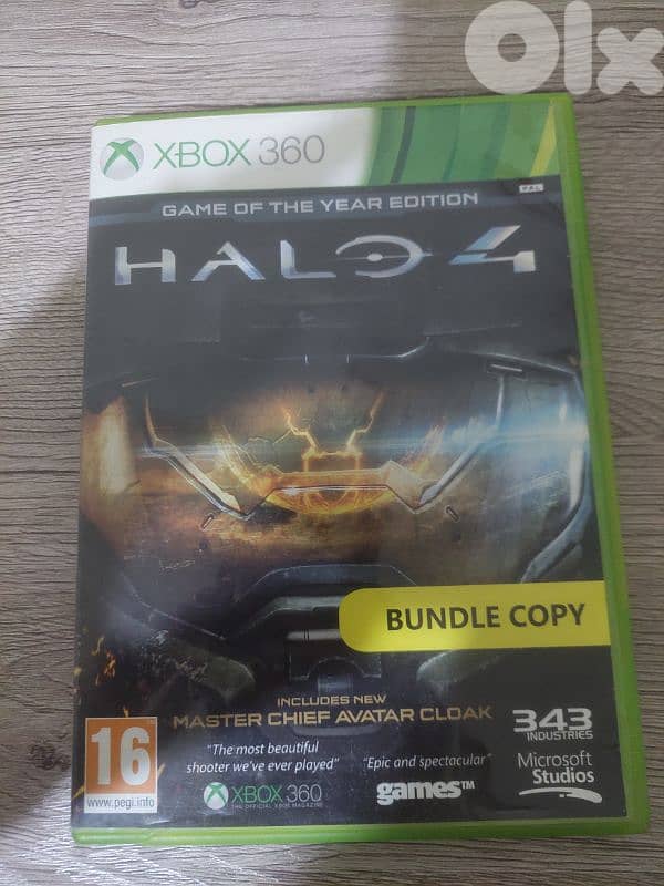 xbox 360 halo 4 like new 0