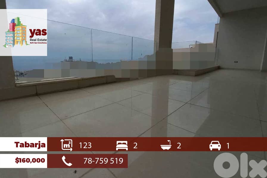 Tabarja 123m2 | Pool Access | Brand New | Modern | Calm Area | MCH 0