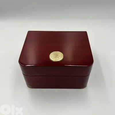 Original Vintage Omega Wood Watch Box