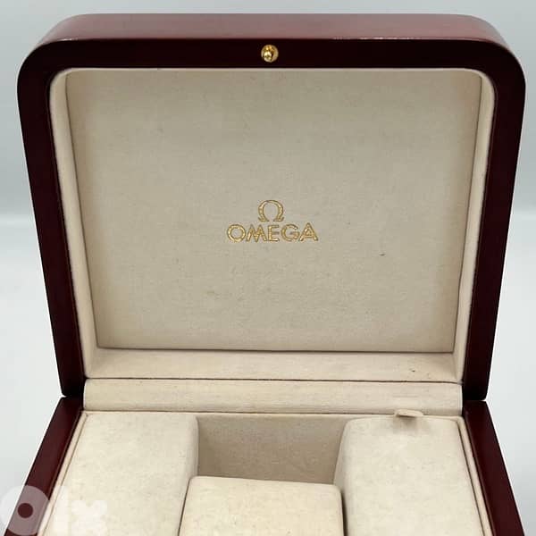 Original Vintage Omega Wood Watch Box 3