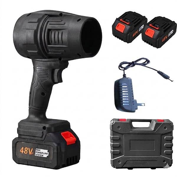 air blower double battery with plastic box 0