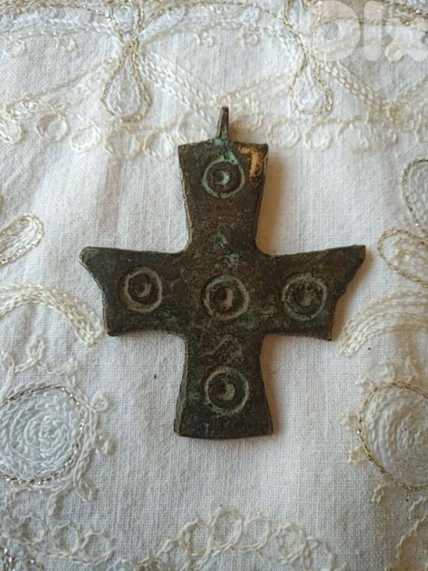 Antique Byzantine bronze cross, Price is final 0