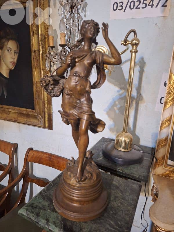 french statue en bronze Auguste Moreau (1834-1917) 0