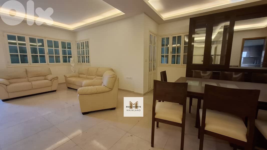 Prime Near ABC | Luminous Renovated Achrafieh Apartment for Rent 0